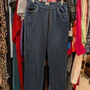Classic Blue Women's Pajama Jeans - L